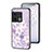 Silicone Frame Flowers Mirror Case Cover for OnePlus 10 Pro 5G