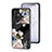 Silicone Frame Flowers Mirror Case Cover for OnePlus 9 Pro 5G