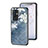 Silicone Frame Flowers Mirror Case Cover for OnePlus 9 Pro 5G