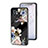 Silicone Frame Flowers Mirror Case Cover for OnePlus 9RT 5G