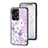 Silicone Frame Flowers Mirror Case Cover for OnePlus Nord 2T 5G