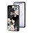 Silicone Frame Flowers Mirror Case Cover for OnePlus Nord CE 5G