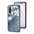 Silicone Frame Flowers Mirror Case Cover for OnePlus Nord CE 5G