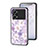 Silicone Frame Flowers Mirror Case Cover for Oppo K10 Pro 5G