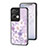 Silicone Frame Flowers Mirror Case Cover for Oppo Reno8 Pro+ Plus 5G