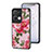 Silicone Frame Flowers Mirror Case Cover for Oppo Reno9 Pro+ Plus 5G