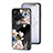 Silicone Frame Flowers Mirror Case Cover for Realme 9i 5G