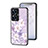 Silicone Frame Flowers Mirror Case Cover for Realme C55