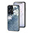 Silicone Frame Flowers Mirror Case Cover for Realme C55