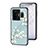 Silicone Frame Flowers Mirror Case Cover for Realme GT Neo5 240W 5G