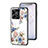 Silicone Frame Flowers Mirror Case Cover for Realme Narzo N53