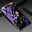 Silicone Frame Flowers Mirror Case Cover for Samsung Galaxy A90 4G Mixed