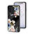 Silicone Frame Flowers Mirror Case Cover for Vivo iQOO 10 5G
