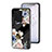 Silicone Frame Flowers Mirror Case Cover for Vivo iQOO Neo7 5G