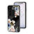 Silicone Frame Flowers Mirror Case Cover for Vivo V27 5G