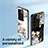 Silicone Frame Flowers Mirror Case Cover for Vivo V27 Pro 5G