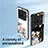 Silicone Frame Flowers Mirror Case Cover for Vivo X80 5G