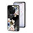 Silicone Frame Flowers Mirror Case Cover for Vivo X90 Pro 5G