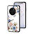 Silicone Frame Flowers Mirror Case Cover for Vivo X90 Pro+ Plus 5G