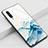 Silicone Frame Flowers Mirror Case Cover K02 for Xiaomi Mi A3