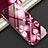 Silicone Frame Flowers Mirror Case Cover M03 for Oppo RX17 Neo