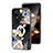 Silicone Frame Flowers Mirror Case Cover S01 for Oppo Reno10 Pro 5G