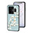 Silicone Frame Flowers Mirror Case Cover S01 for Realme GT Neo5 240W 5G