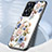 Silicone Frame Flowers Mirror Case Cover S01 for Realme Narzo N55