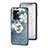 Silicone Frame Flowers Mirror Case Cover S01 for Realme V23i 5G