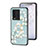 Silicone Frame Flowers Mirror Case Cover S01 for Vivo iQOO 10 5G