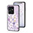 Silicone Frame Flowers Mirror Case Cover S01 for Vivo Y22