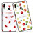 Silicone Frame Fruit Mirror Case Cover for Huawei Honor V10 Lite