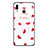 Silicone Frame Fruit Mirror Case Cover for Huawei Honor V10 Lite Red