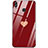 Silicone Frame Love Heart Mirror Case S04 for Huawei Honor View 10 Lite Red