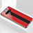 Silicone Frame Mirror Case Cover A01 for Samsung Galaxy S10 Red