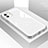 Silicone Frame Mirror Case Cover for Apple iPhone 11 White