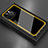 Silicone Frame Mirror Case Cover for Apple iPhone 14 Pro Max Yellow