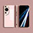 Silicone Frame Mirror Case Cover for Huawei P60 Art