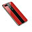 Silicone Frame Mirror Case Cover for Huawei Y9 (2018) Red