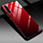 Silicone Frame Mirror Case Cover for OnePlus Nord Red and Black