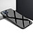 Silicone Frame Mirror Case Cover for Oppo Reno4 SE 5G Black