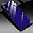 Silicone Frame Mirror Case Cover for Realme V5 5G Navy Blue