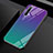 Silicone Frame Mirror Case Cover for Realme X50 5G Purple
