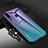 Silicone Frame Mirror Case Cover for Samsung Galaxy A20s Purple