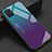 Silicone Frame Mirror Case Cover for Samsung Galaxy M40S Blue