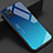 Silicone Frame Mirror Case Cover for Samsung Galaxy M40S Sky Blue