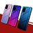 Silicone Frame Mirror Case Cover for Samsung Galaxy S20 FE 4G