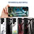 Silicone Frame Mirror Case Cover for Samsung Galaxy S22 Ultra 5G