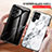 Silicone Frame Mirror Case Cover for Samsung Galaxy S22 Ultra 5G