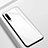 Silicone Frame Mirror Case Cover for Xiaomi CC9e White